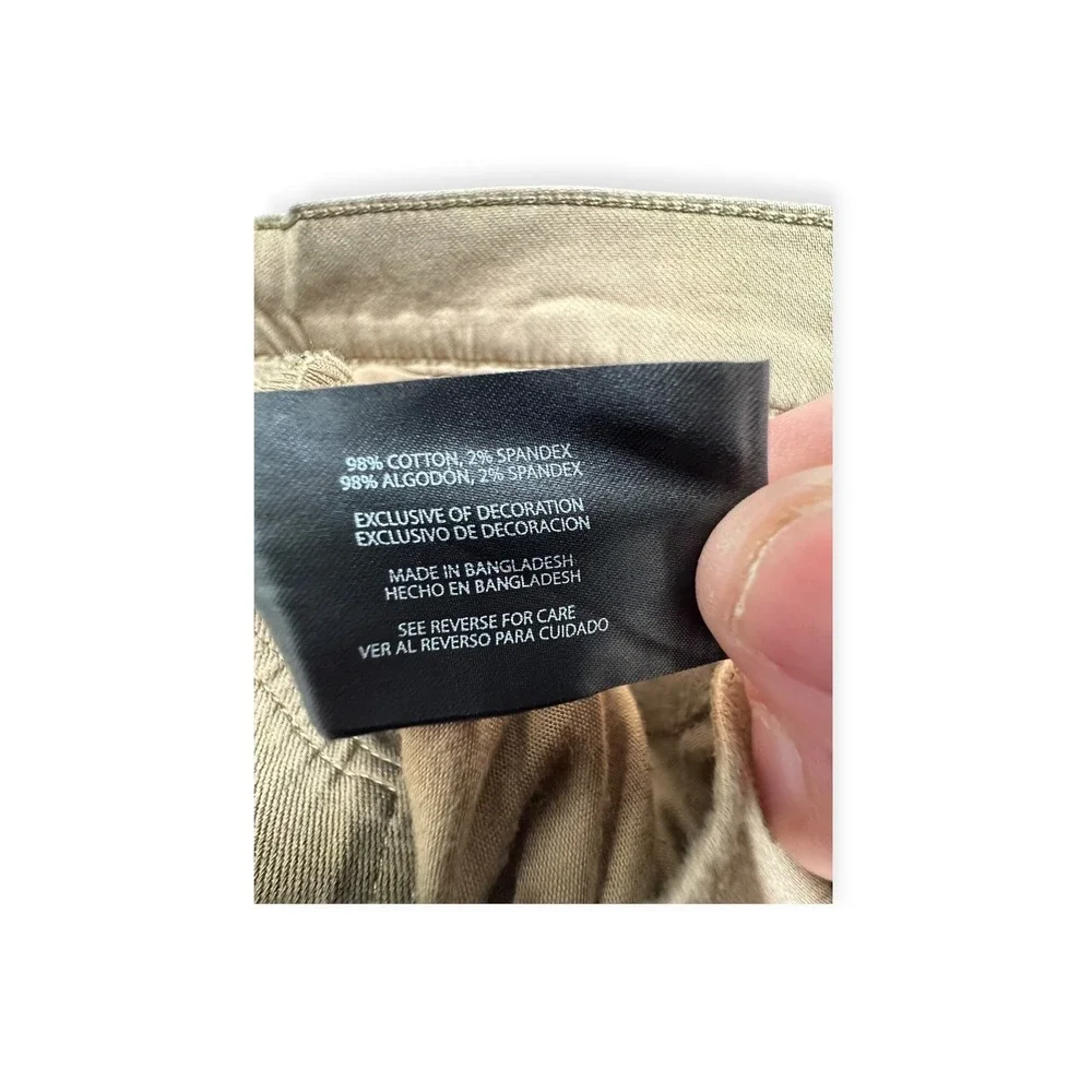 Banana Republic Pants Mens 30x30 Tan Straight Leg 5-Pocket Stretch Cotton‎ Twill